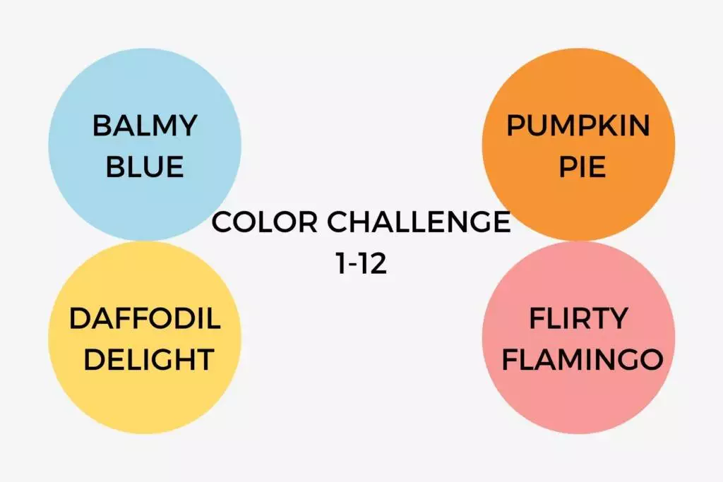 Color Challenge 1-12